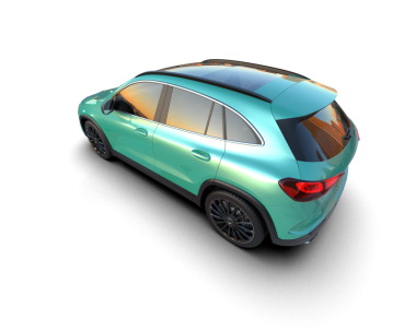 modern araba arka planda 3 boyutlu görüntüleme