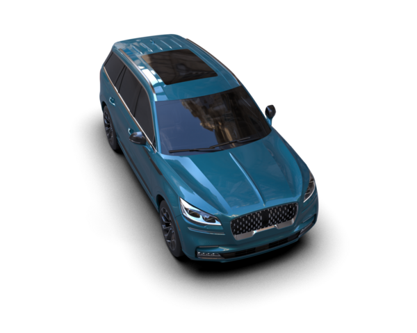 Siyah arka planda modern araba. 3 Boyutlu Hazırlama