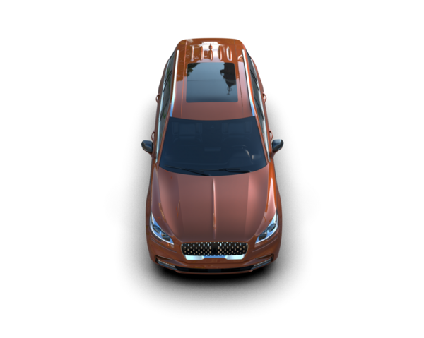 lüks modern araba siyah arka planda izole.