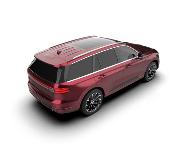 Lüks araba. 3d oluşturma.