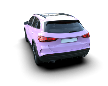 Daha az genel bir konsept arabanın 3 boyutlu çizimi