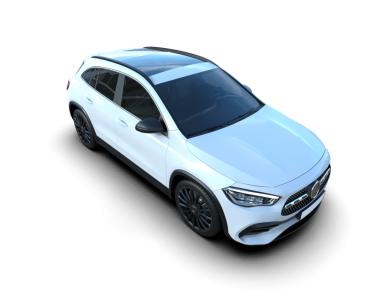 Modern araba arka planda izole edilmiş. 3d oluşturma -