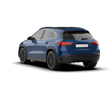 modern siyah araba - yan görünüm