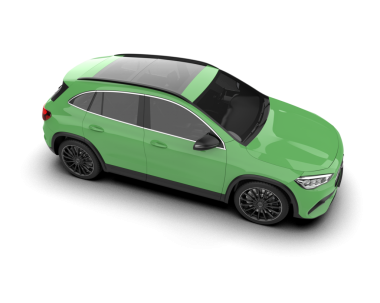 beyaz arka planda modern araba