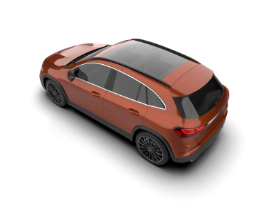 Bir arabanın 3 boyutlu resmi