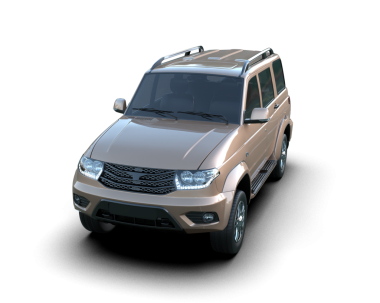 Bir arabanın 3 cg görüntüsü