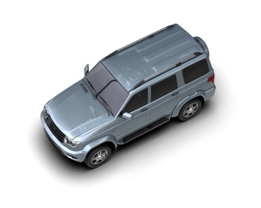 Araba siyah arka planda izole edilmiş. araba - illüstrasyon