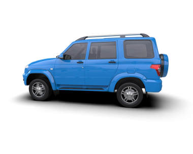 mavi araba üzerinde beyaz izole