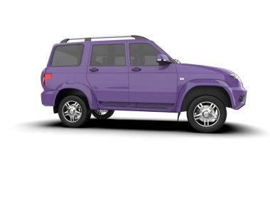 Modern araba - illüstrasyon. vektör