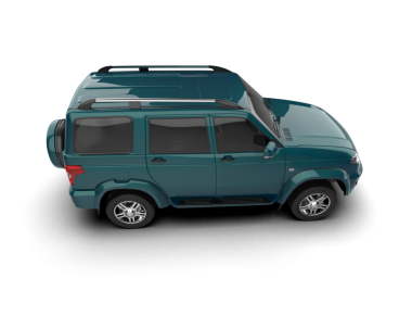 SUV arabası, vektör illüstrasyonu