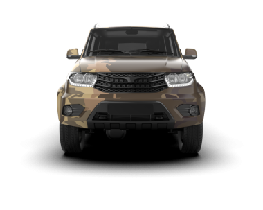 Bir markanın 3 boyutlu görüntülemesi - daha az jenerik SUV arabası siyah arkaplanda izole edildi