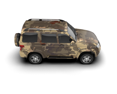 Cipli modern askeri araç. 3 Boyutlu Hazırlama