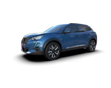 Siyah arka planı olan mavi bir araba. 3d oluşturma