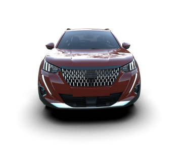 Modern araba arka planda izole edilmiş. 3D görüntüleme - illüstrasyon.