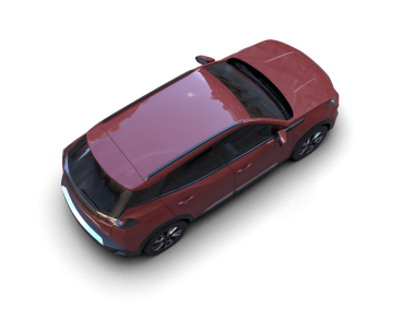 Araba siyah arka planda izole edilmiş. kırpma yolu dahil.