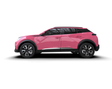 modern kompakt araba - 3 boyutlu illüstrasyon