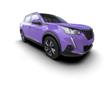 modern SUv beyaz arkaplanda izole edildi. 3 boyutlu görüntüleme