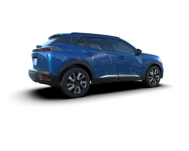 Siyah arka planda modern SUV arabası