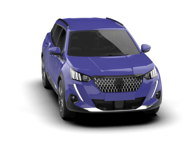 Modern araba arka planda izole edilmiş. 3D görüntüleme - illüstrasyon