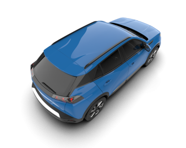 Beyaz arkaplandaki araba