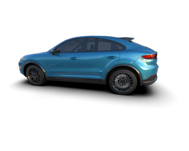 Karanlık bir arka planda modern bir araba. 3 Boyutlu Hazırlama