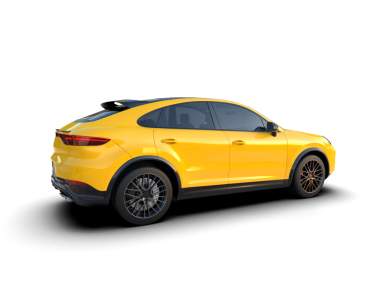 Modern araba. 3d illüstrasyon.