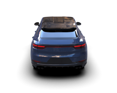 Modern cip siyah arka planda izole edilmiş, gölgeli. 3 Boyutlu Hazırlama