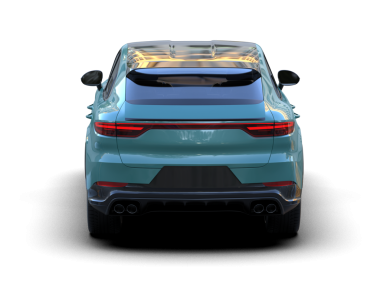 Koyu arkaplanda bir araba