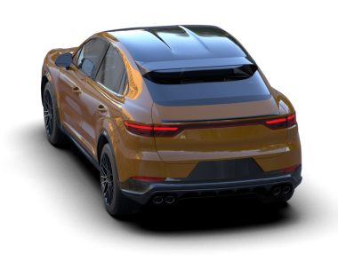 3 boyutlu lüks SUV marka bir araba.