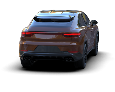 Siyah arka planda lüks bir araba.