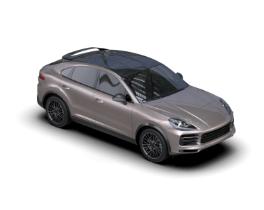 Gri arka planda modern araba