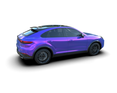 Bir SUV 'un 3 boyutlu görüntüsü.