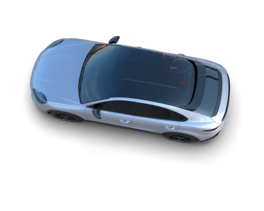 Siyah arkaplanda bir araba