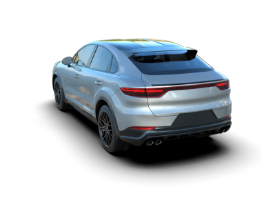 modern lüks araba arka planda izole