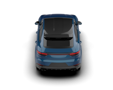 modern lüks araba siyah arka planda izole.