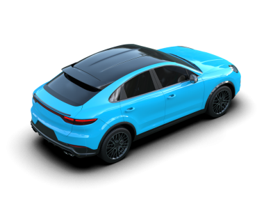 Modern lüks araba. 3d oluşturma