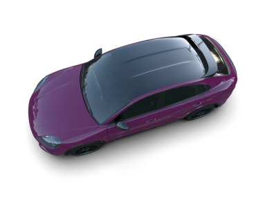 Bir arabanın üç boyutlu çizimi. beyaz arkaplanda izole.