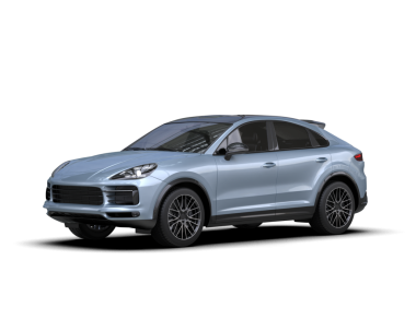 modern lüks araba siyah arka planda izole edilmiş, yansımalı.