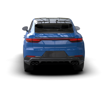 Siyah arka planda modern bir araba. 3d oluşturma