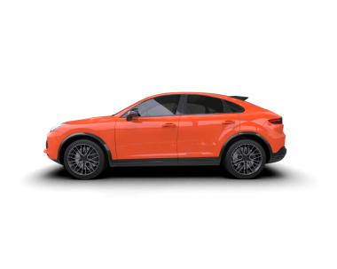 beyaz arkaplanda modern araba