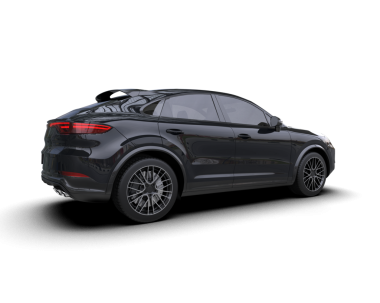 modern siyah araba - yan görünüm