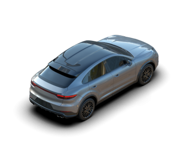 Siyah arka planda modern araba 3 boyutlu görüntüleme