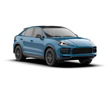 Modern mavi araba. 3d oluşturma