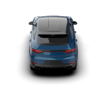 beyaz arkaplanda modern araba