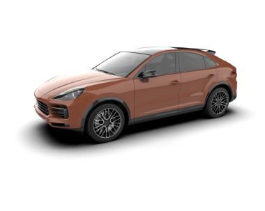 beyaz arkaplanda modern araba