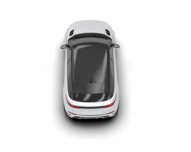 Araba beyaz arka planda izole edilmiş. 3d oluşturma.