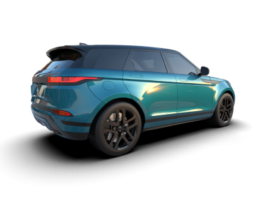 Siyah arka planda bir araba. yüksek çözünürlüklü 3d illüName