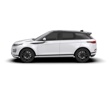 Beyaz arkaplanda gerçekçi beyaz SUv, vektör illüstrasyonu