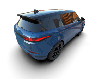 Bir markanın 3 boyutlu görüntülemesi - daha az genel SUV