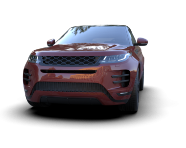 modern lüks araba siyah arka planda.